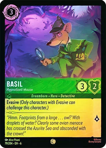 Basil - Hypnotized Mouse (LOR_AZU) / Foil