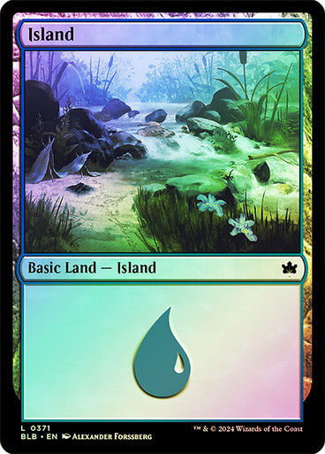 Island (blb) (371) / Foil