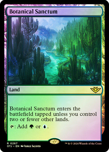 Botanical Sanctum (otj) (267) / Foil