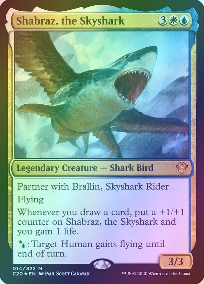 Shabraz, the Skyshark (C20) (14) / Foil