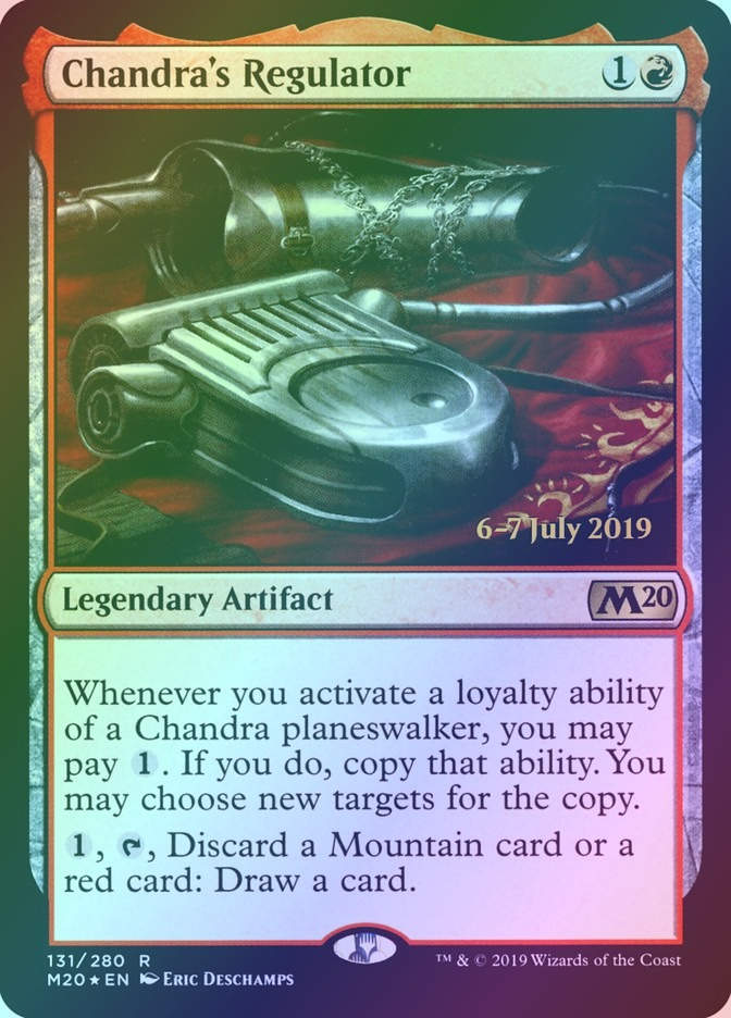 Chandra's Regulator (PM20) (131s) / Foil