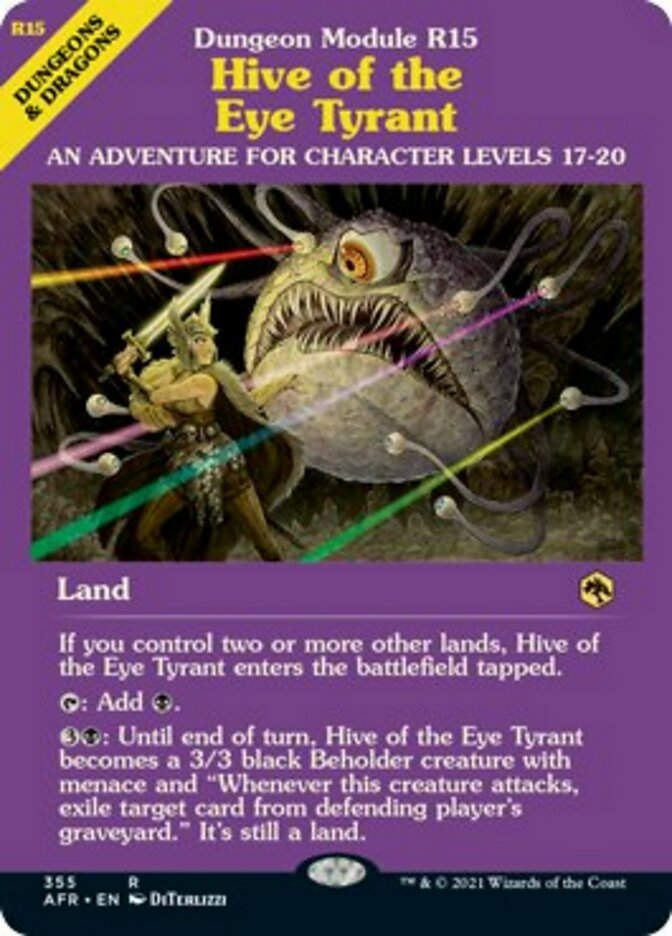 Hive of the Eye Tyrant (AFR) / Showcase