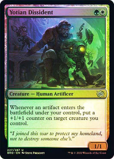 Yotian Dissident (BRO) / Foil