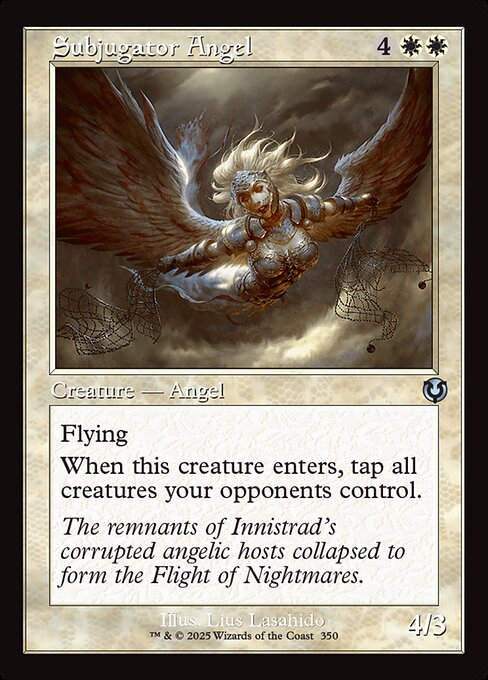 Subjugator Angel (INR) (350) / Retro Frame