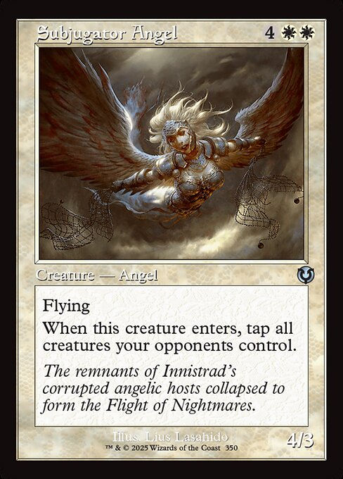 Subjugator Angel (INR) (350) / Retro Frame