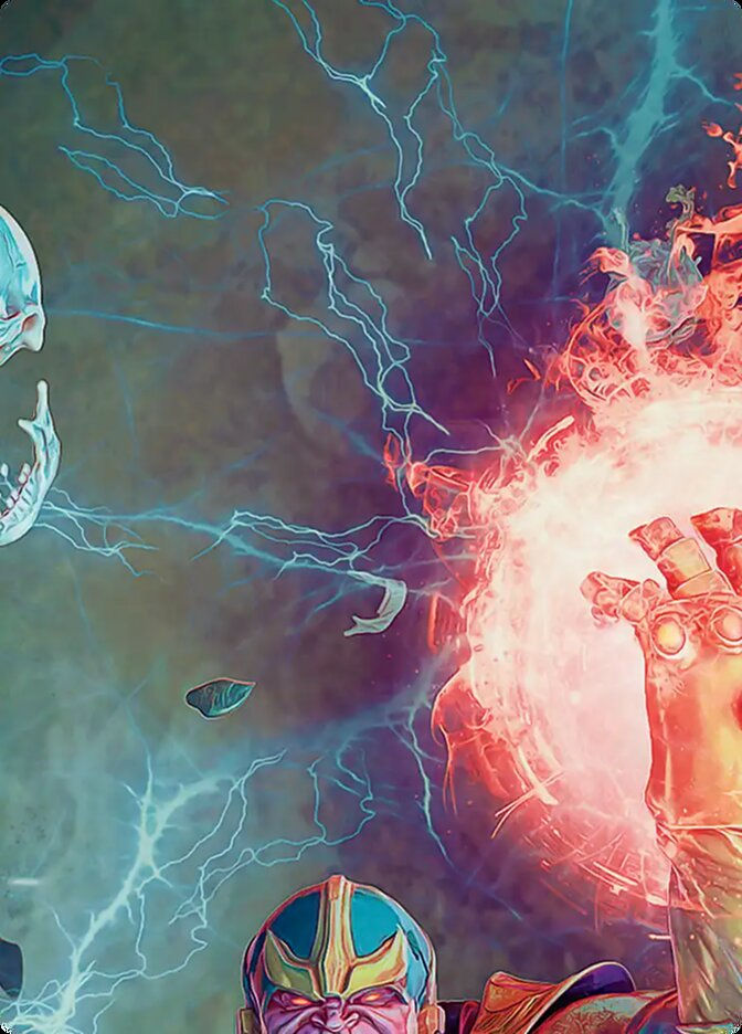 Thanos, the Mad Titan (AMSH) (2c) / Firma Dorada