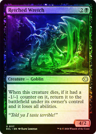 Retched Wretch (ECL) (117) / Foil