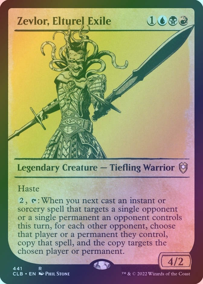 Zevlor, Elturel Exile (CLB) (441) / Showcase / Foil