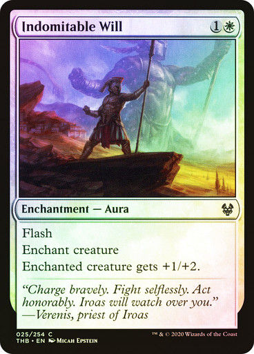Indomitable Will (THB) (25) / Foil