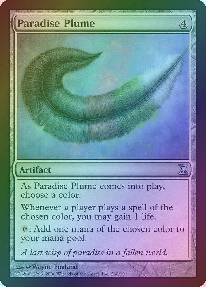 Paradise Plume (TSP) (260) / Foil