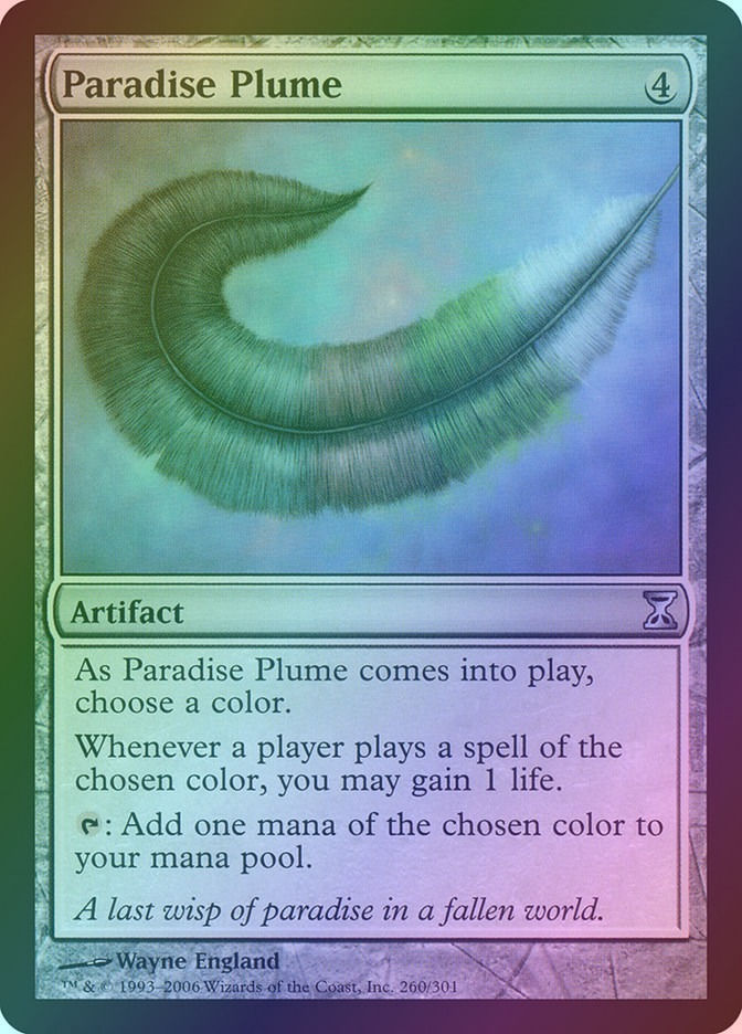 Paradise Plume (TSP) (260) / Foil