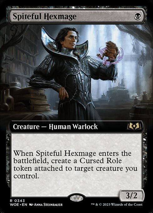 Spiteful Hexmage (woe) / Extended Art