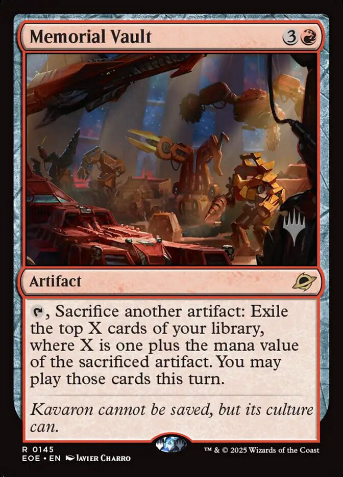 Memorial Vault (PEOE) (145p)