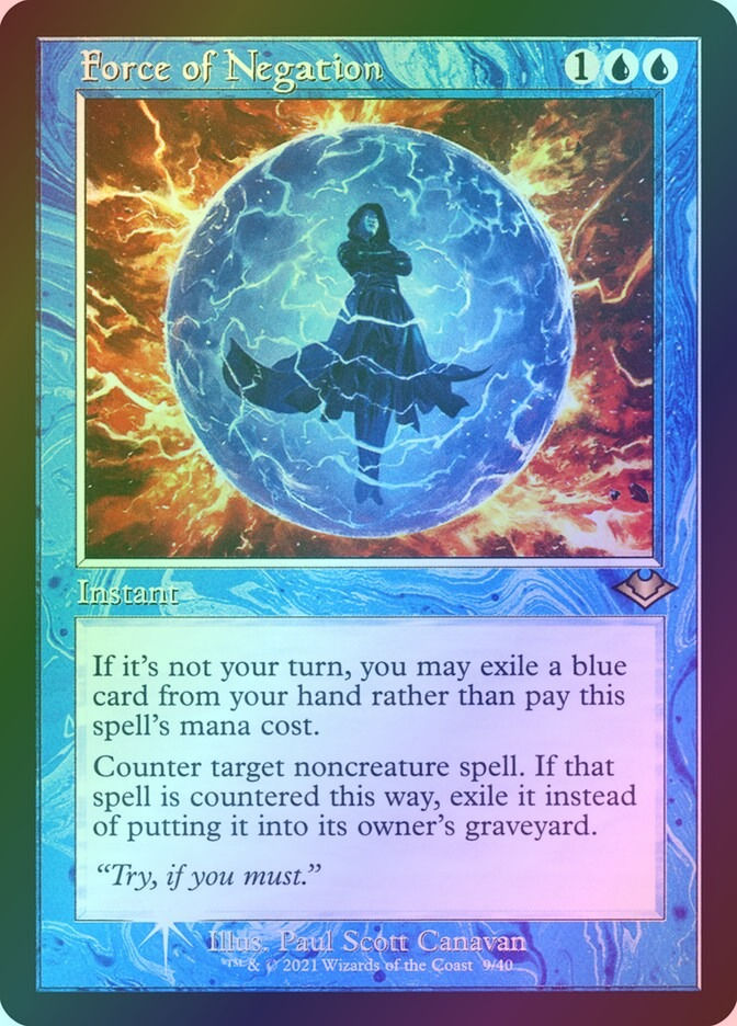 Force of Negation (H1R) (9) / Foil