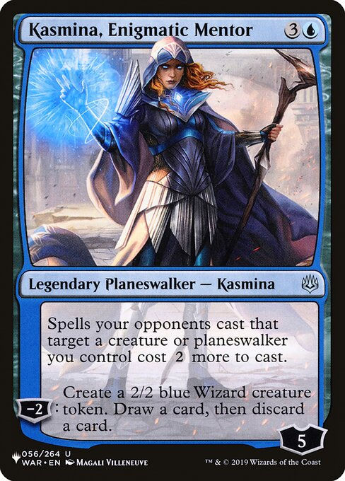 Kasmina, Enigmatic Mentor (PLST) (WAR-56)