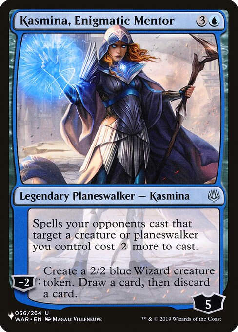 Kasmina, Enigmatic Mentor (PLST) (WAR-56)