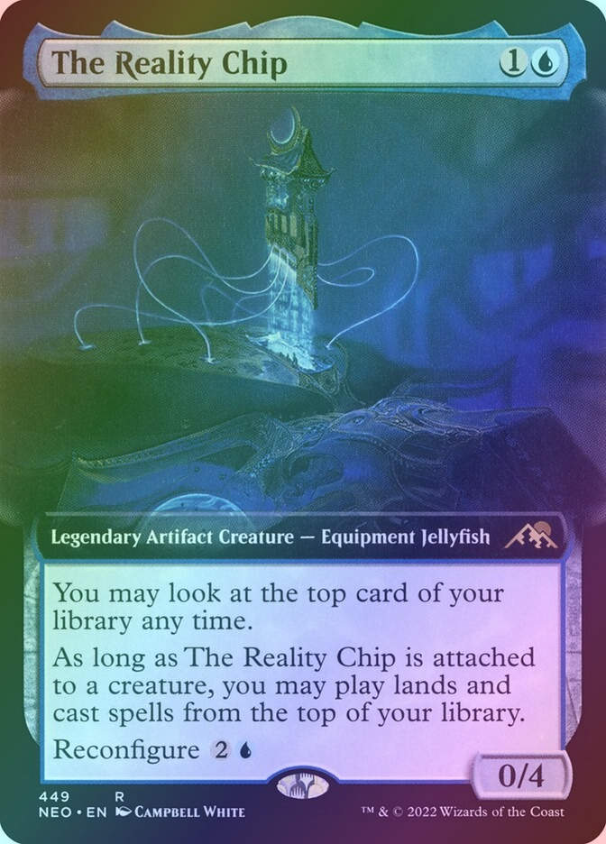 The Reality Chip (NEO) (449) / Extended Art / Foil