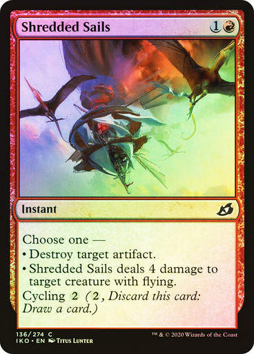 Shredded Sails (IKO) (136) / Foil