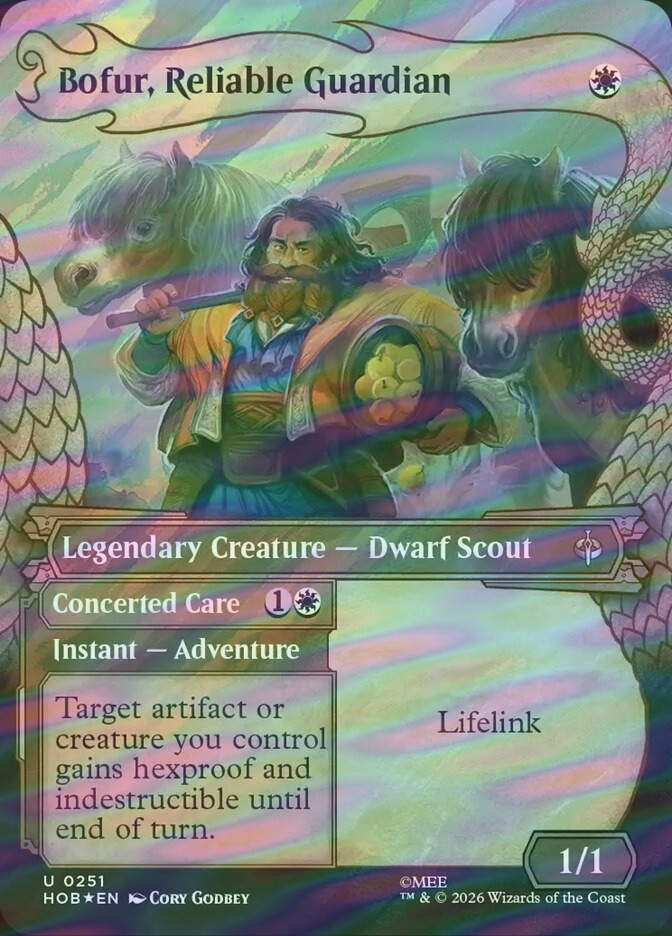 Bofur, Reliable Guardian // Concerted Care (HOB) (251) / Surge Foil