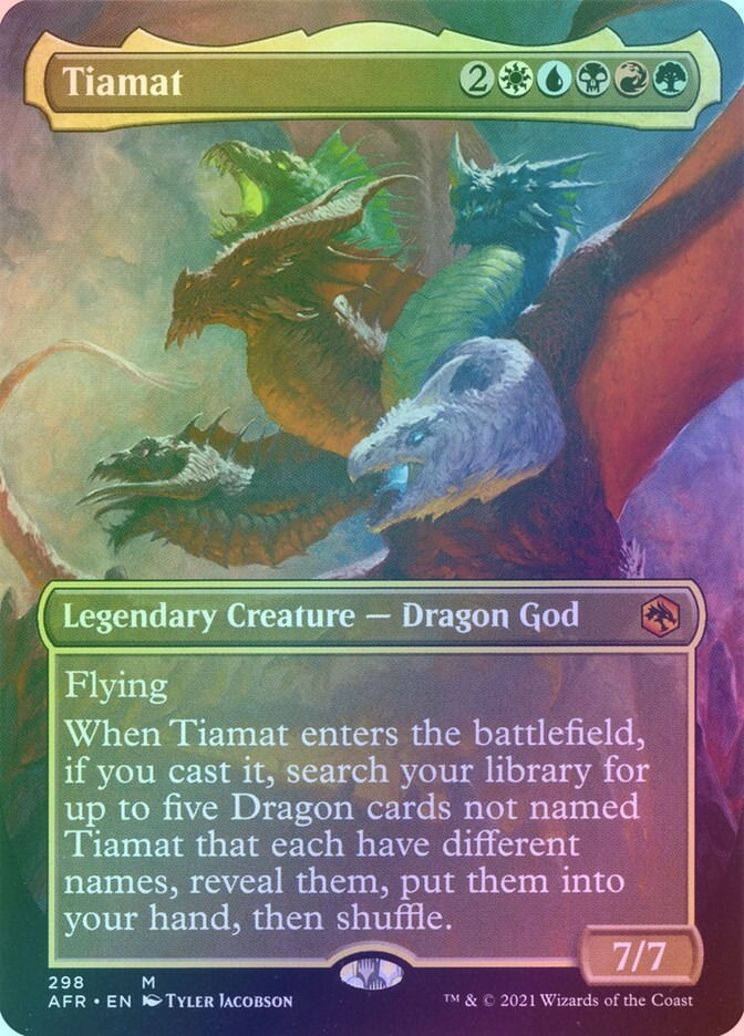 Tiamat (AFR) (298) / Borderless / Foil