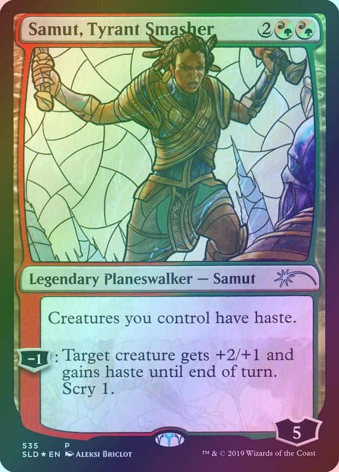 Samut, Tyrant Smasher (SLD) (535) / Foil