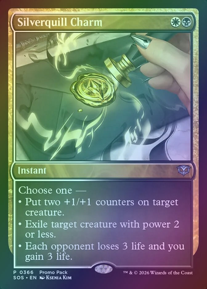 Silverquill Charm (SOS) (366) / Foil