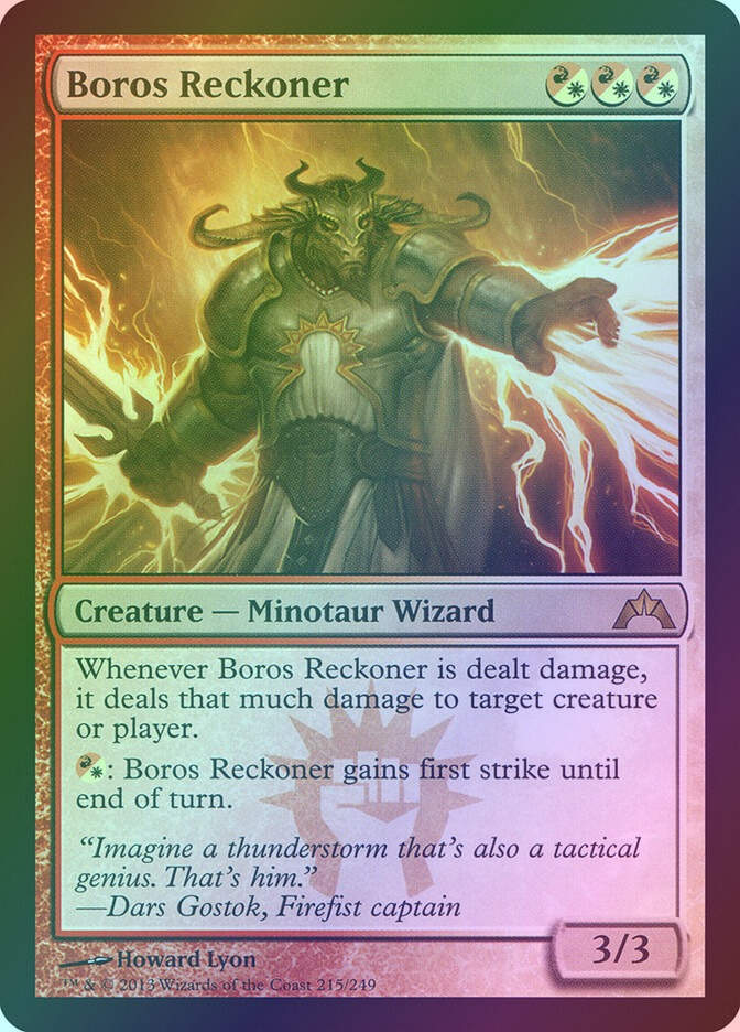 Boros Reckoner (GTC) (215) / Foil