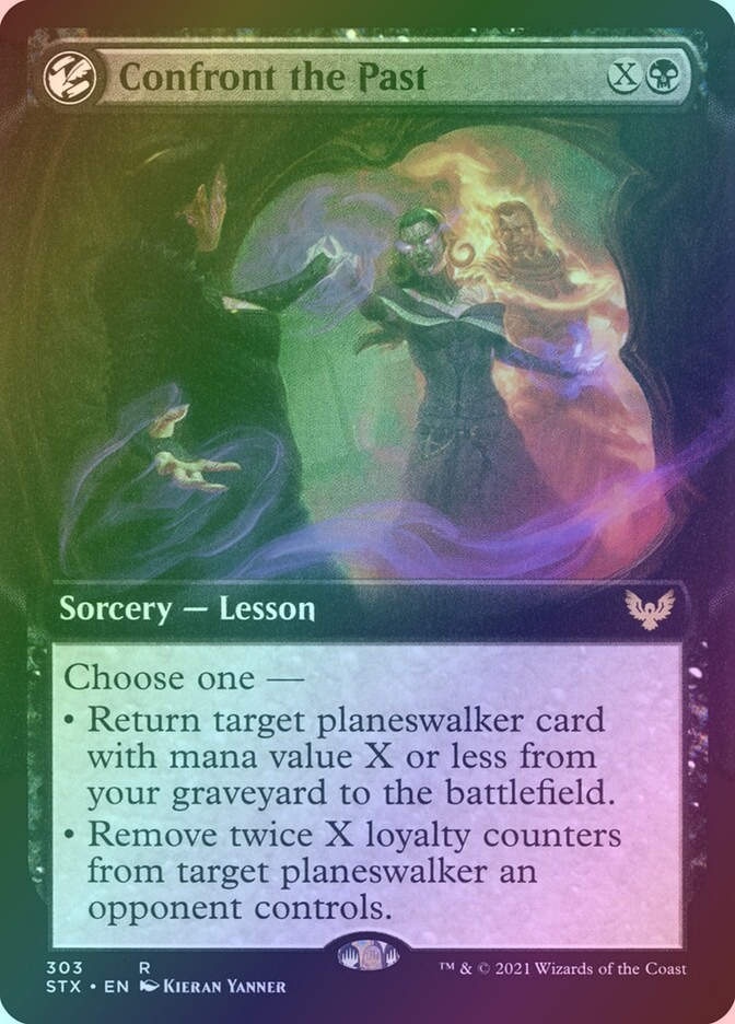 Confront the Past (STX) (303) / Extended Art / Foil