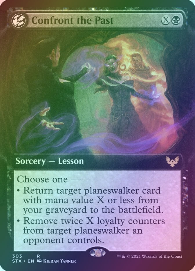 Confront the Past (STX) (303) / Extended Art / Foil