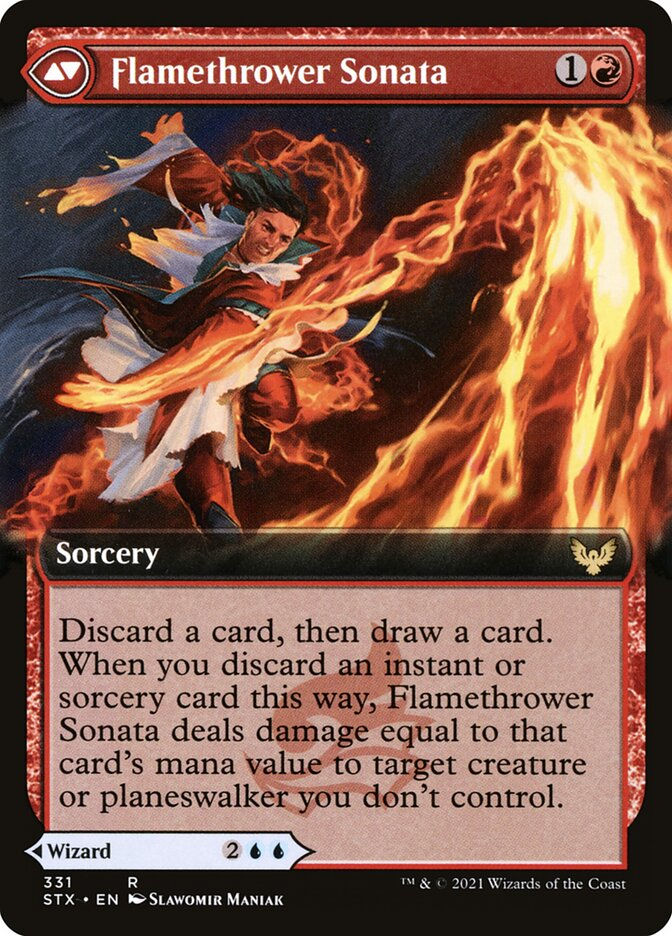 Torrent Sculptor // Flamethrower Sonata (STX) (331) / Extended Art — cara 2 de 2