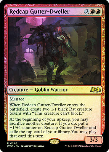 Redcap Gutter-Dweller (woe) / Foil