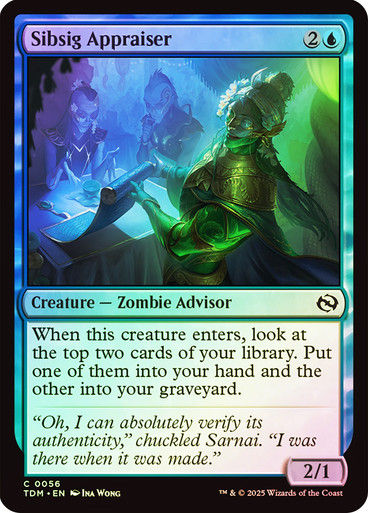 Sibsig Appraiser (TDM) (56) / Foil