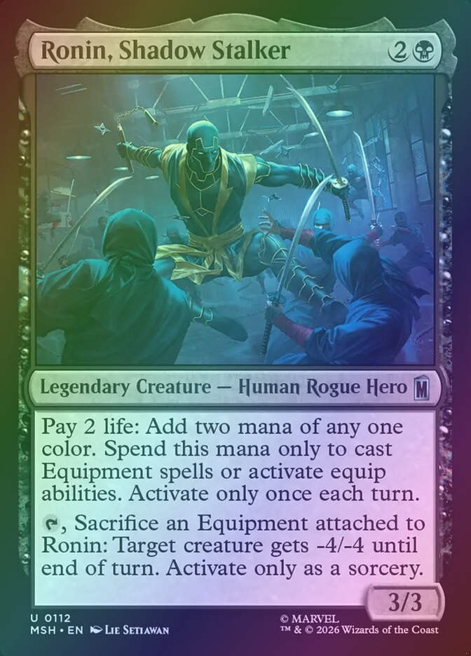 Ronin, Shadow Stalker (MSH) (112) / Foil