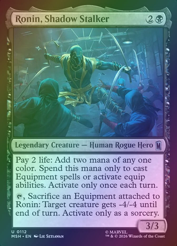 Ronin, Shadow Stalker (MSH) (112) / Foil
