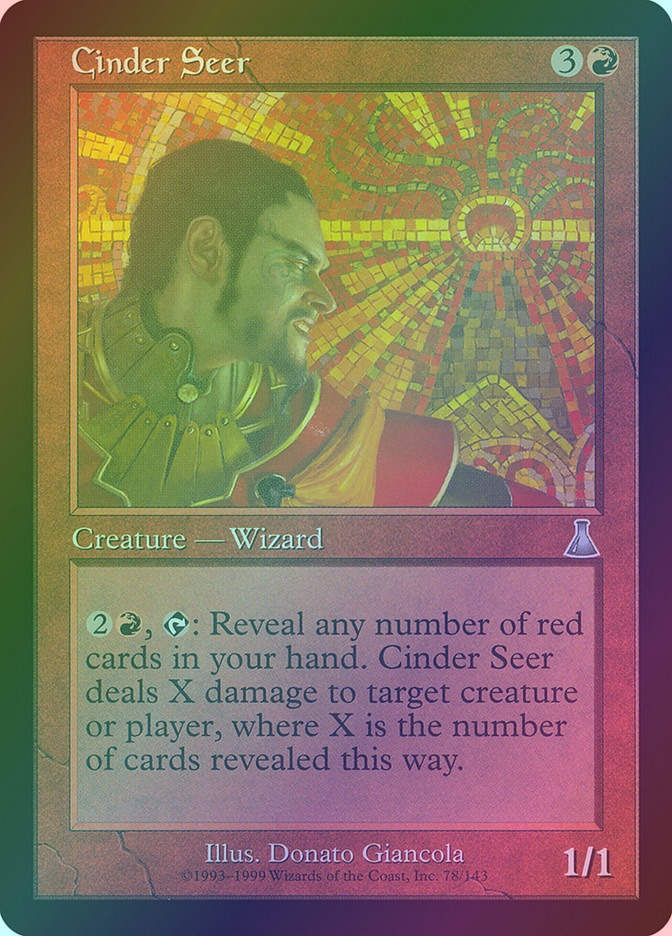 Cinder Seer (UDS) (78) / Foil