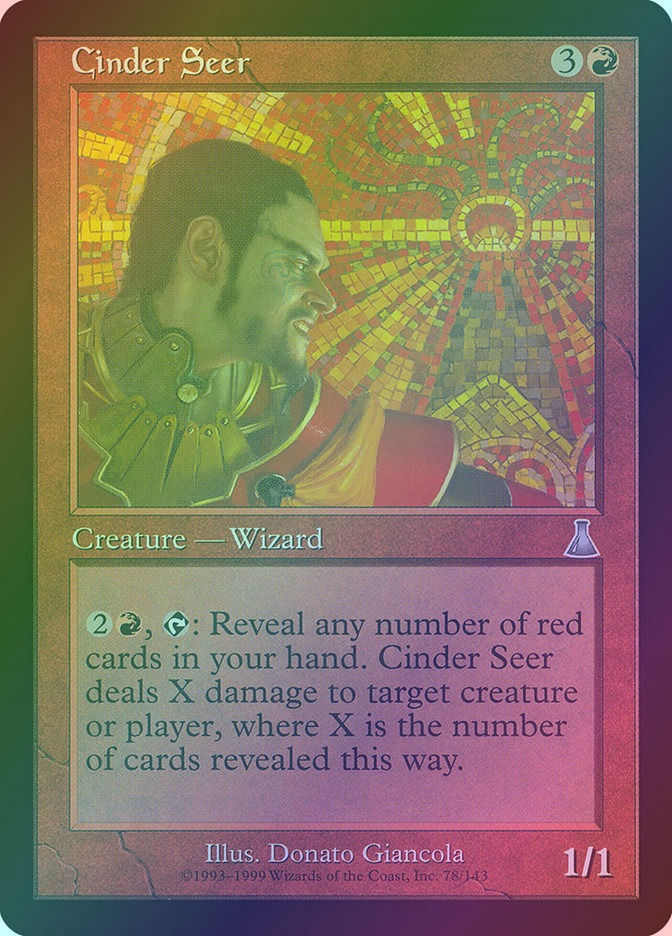 Cinder Seer (UDS) (78) / Foil