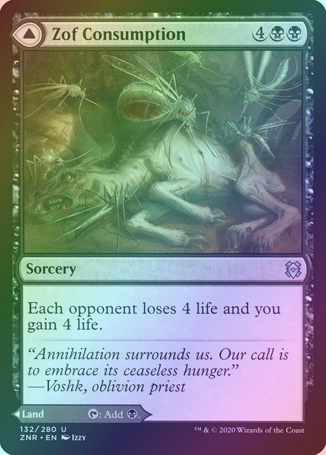 Zof Consumption // Zof Bloodbog (ZNR) (132) / Foil — cara 1 de 2
