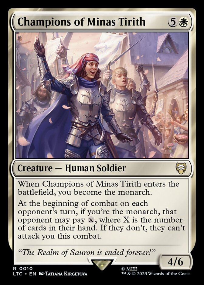 Champions of Minas Tirith (LTC) (10)