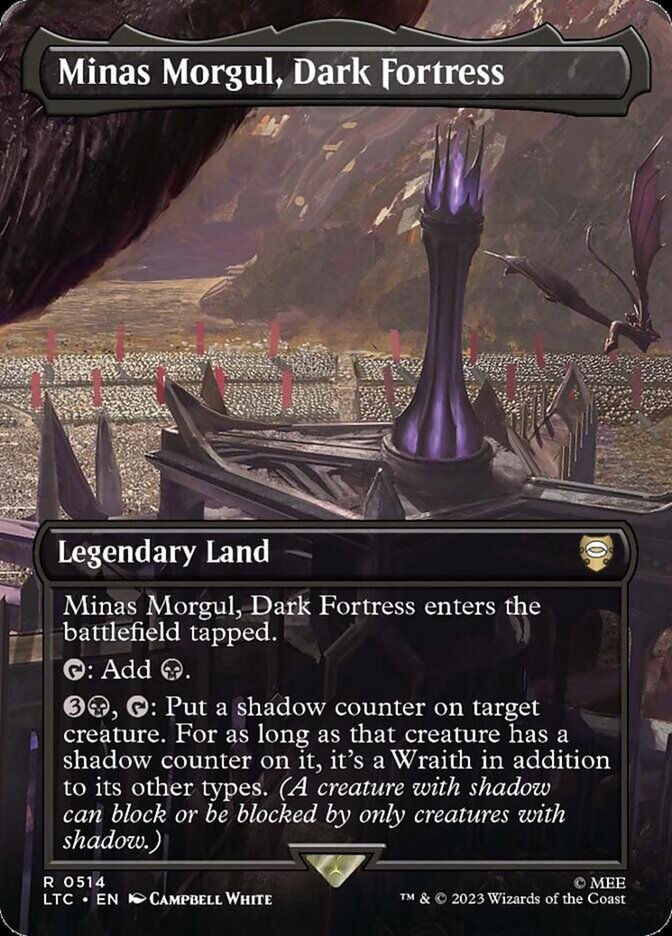 Minas Morgul, Dark Fortress (LTC) (514) / Borderless