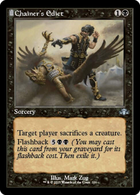Chainer's Edict (DMR) / Showcase