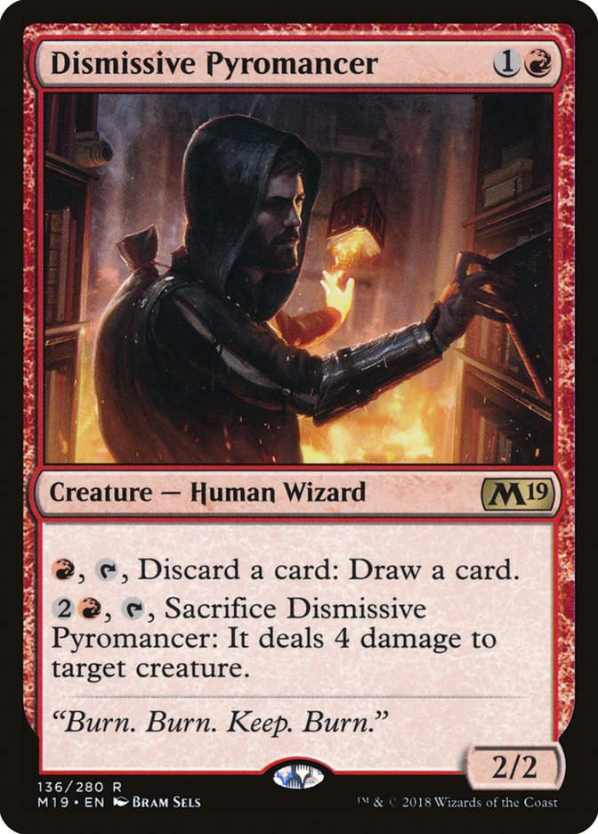 Dismissive Pyromancer (M19) (136)