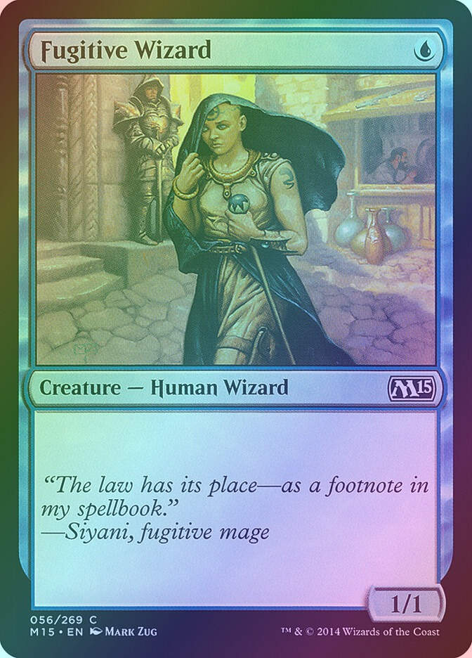 Fugitive Wizard (M15) (56) / Foil