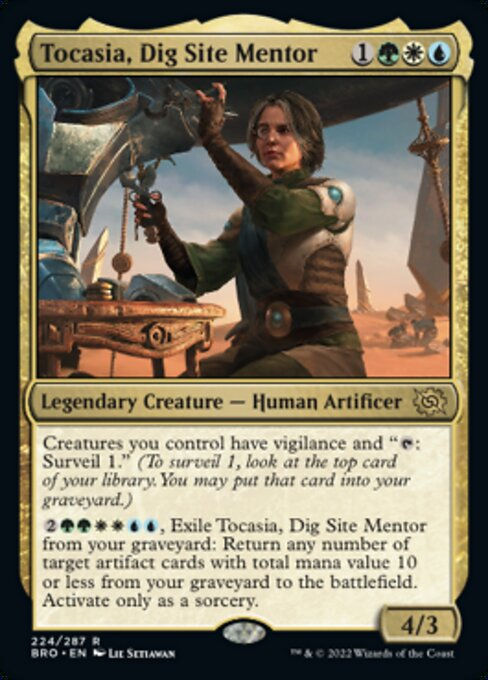 Tocasia, Dig Site Mentor (BRO)