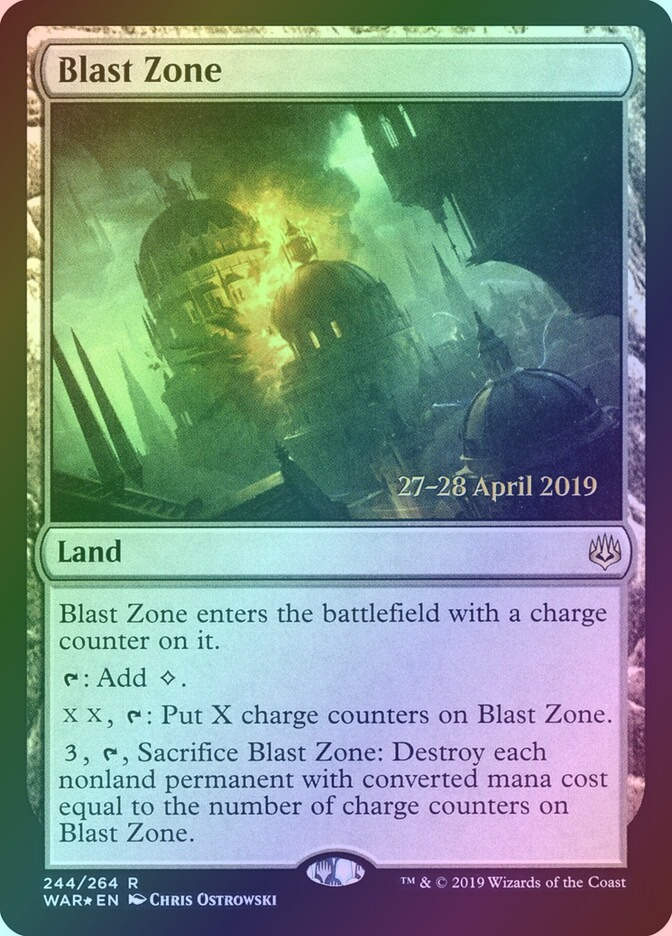 Blast Zone (PWAR) (244s) / Foil