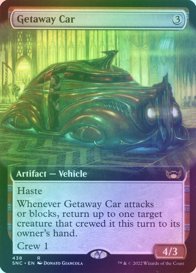 Getaway Car (SNC) (438) / Extended Art / Foil