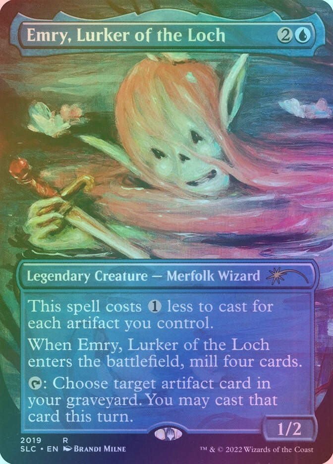 Emry, Lurker of the Loch (SLC) (2019) / Borderless / Foil