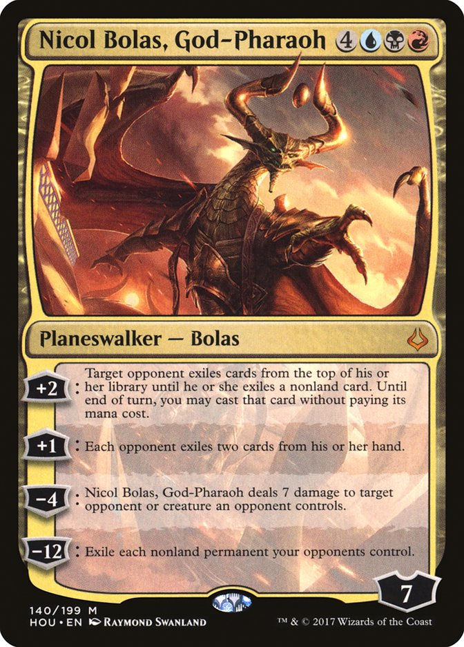 Nicol Bolas, God-Pharaoh (HOU) (140)