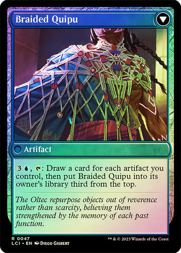 Braided Net // Braided Quipu (lci) / Foil — cara 2 de 2