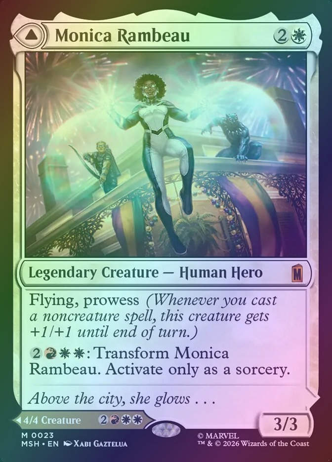 Monica Rambeau // Photon, Living Light (MSH) (23) / Foil