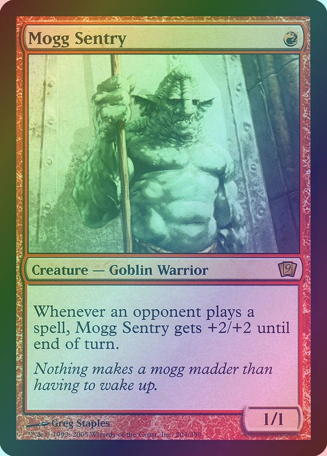 Mogg Sentry (9ED) (204★) / Foil